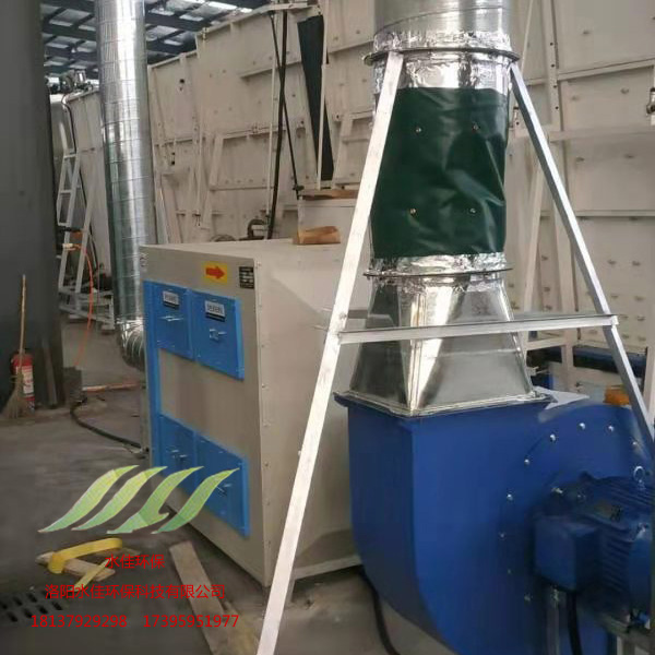 河南優(yōu)克玻璃有限公司廢氣處理設(shè)備安裝 